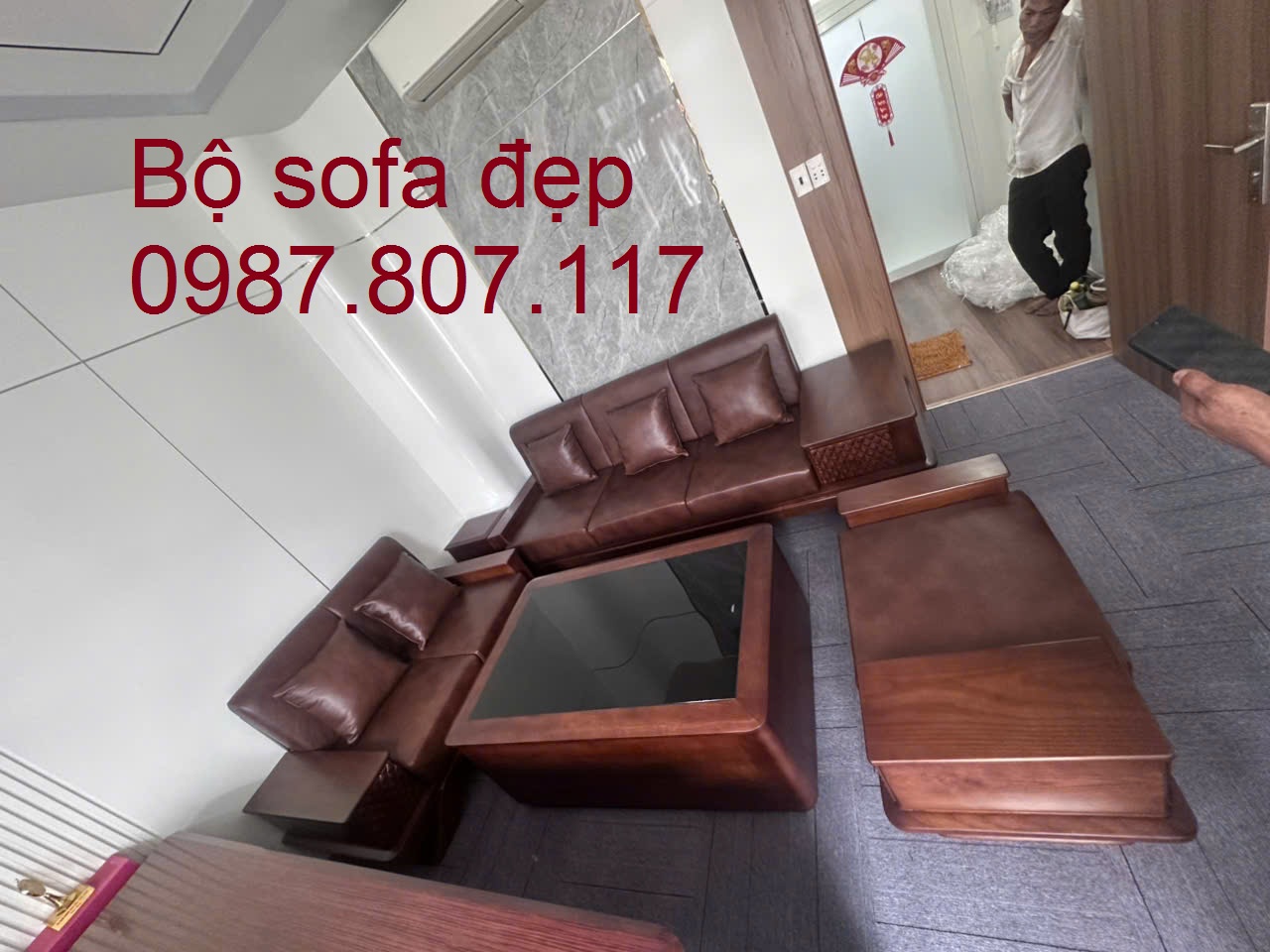 Bộ sofa bọc nệm