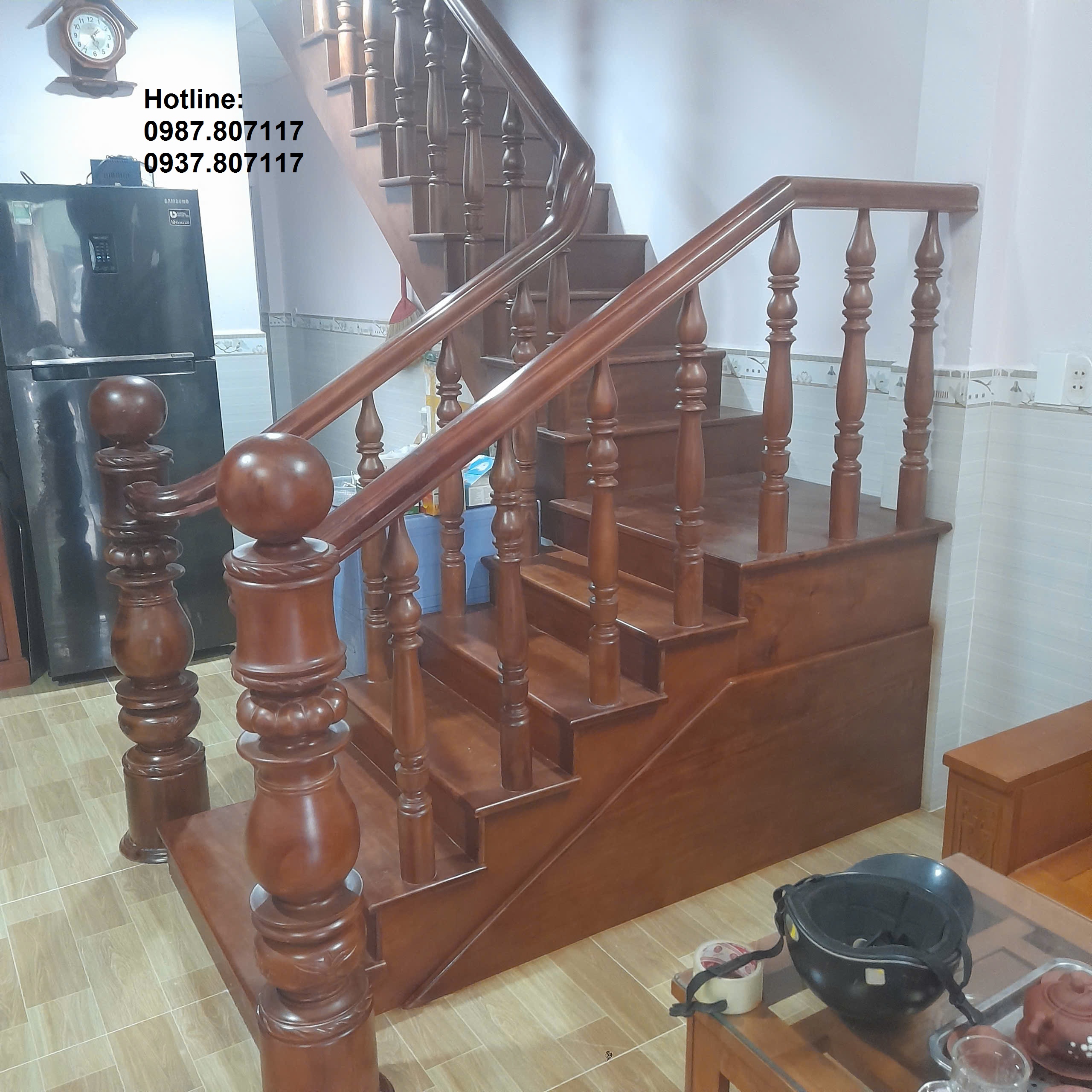 Cầu Thang Gỗ PHP02